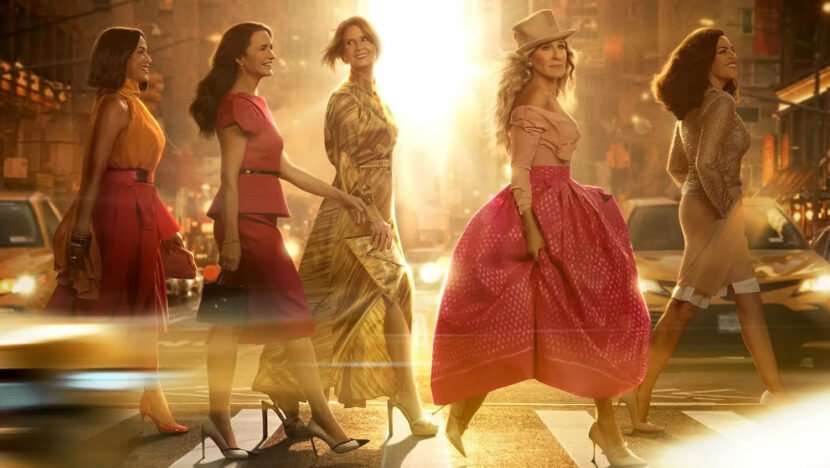 And Just Like That… I’m Done With You Carrie Bradshaw standing in her upscale apartment from And Just Like That, looking lost and glamorous, reflecting the tone of season 3